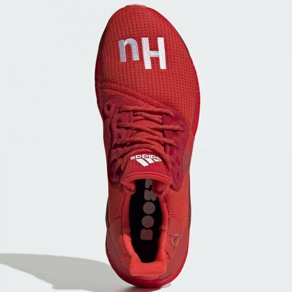NEW adidas Solar HU Glide x Pharrell Power Red 2019 NWT Mens 6, Womens 7, UK 5.5 - Picture 4 of 13